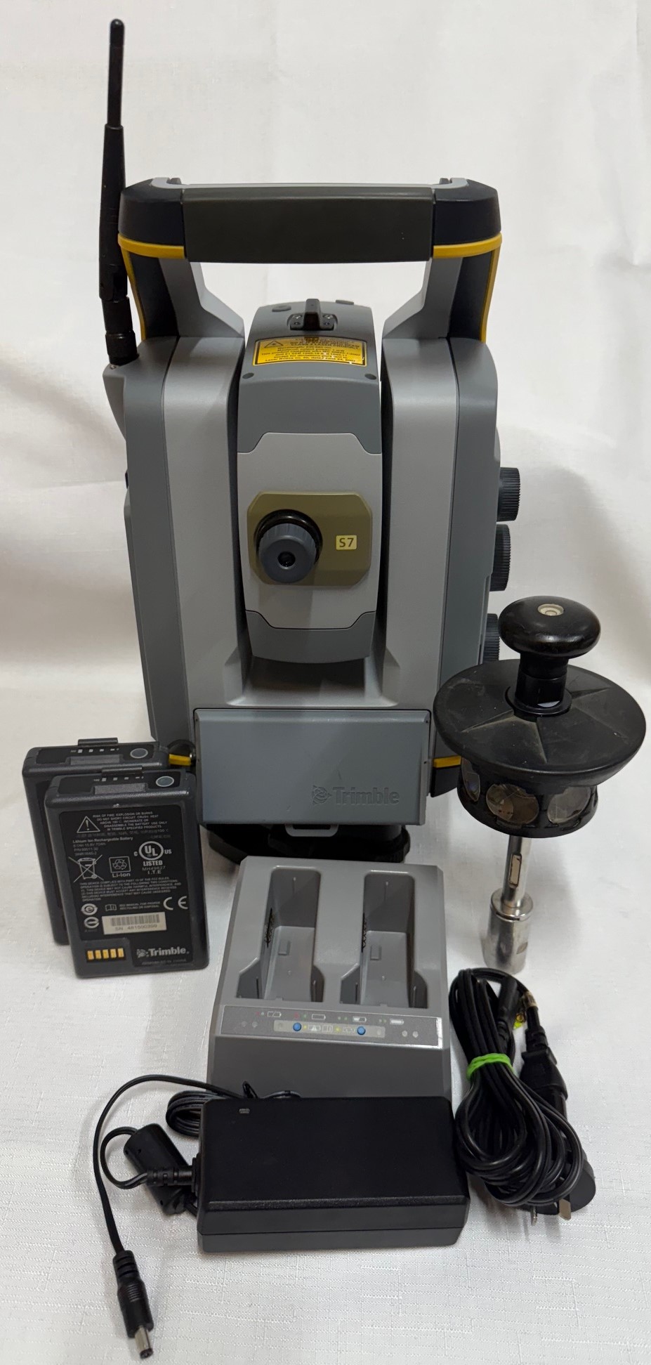 Trimble S7 1" DR Plus Robotic Survey Total Station Kit - Image 3