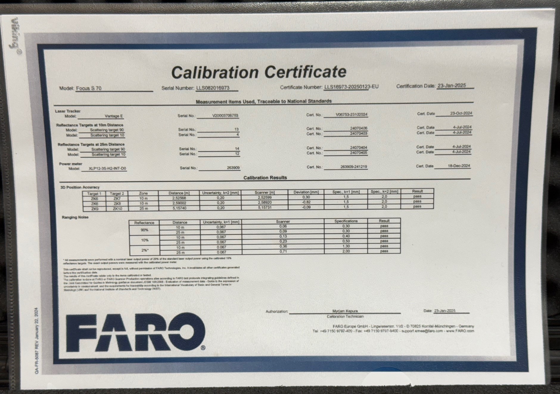FARO Focus S70 3D Laser Scanner - Image 2