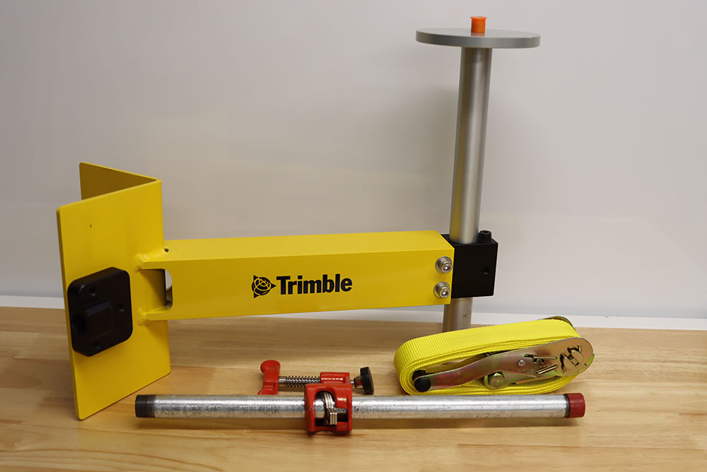 Trimble Heavy Duty Column Clamp, With Ratchet Strap (Second Hand) - Image 2