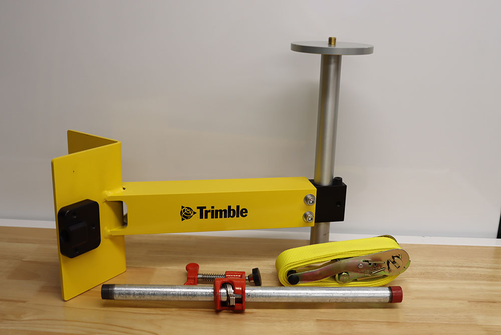 Trimble Heavy Duty Column Clamp, With Ratchet Strap (Second Hand) - Image 3