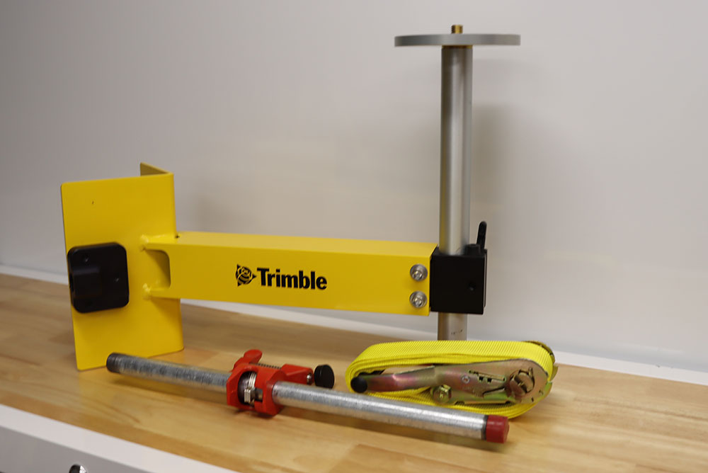 Trimble Heavy Duty Column Clamp, With Ratchet Strap (Second Hand) - Image 4